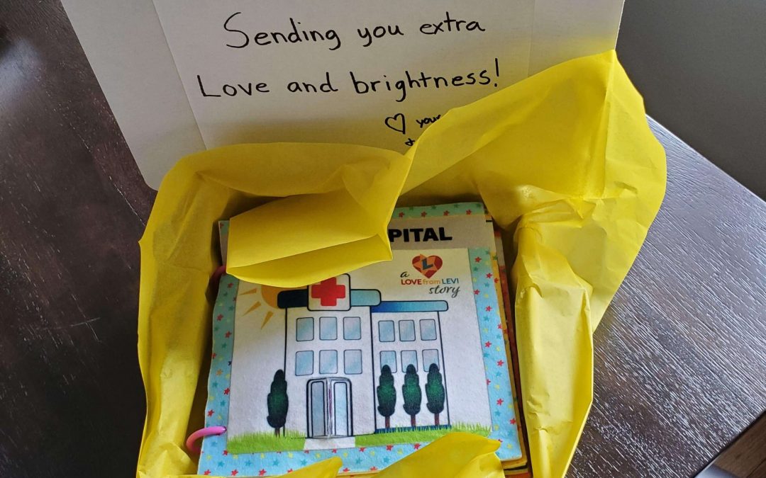 Another LovefromLevi customized hospital book sent out